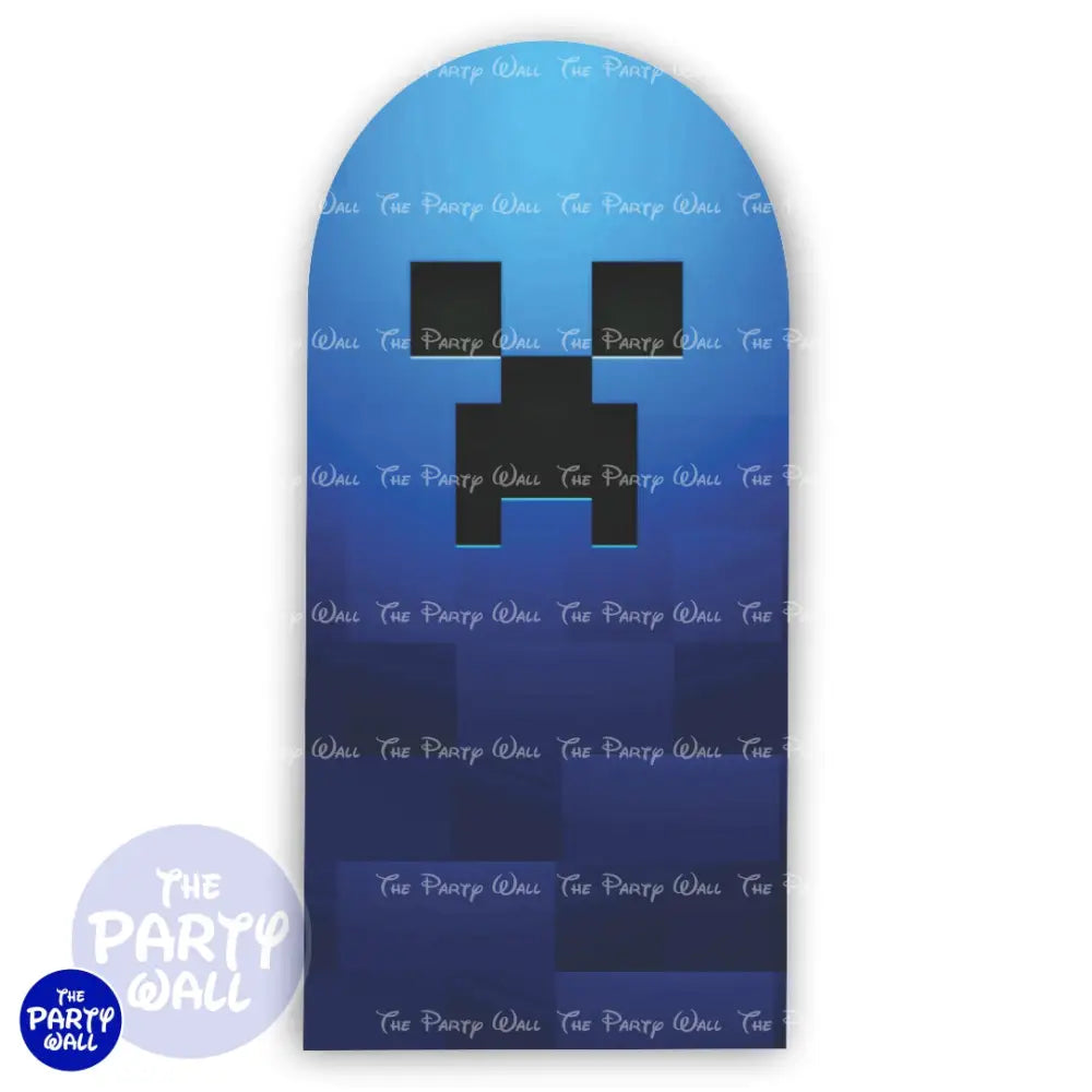 Minecraft - Funda para mampara de punta redonda o rectangular Mampara de punta redonda