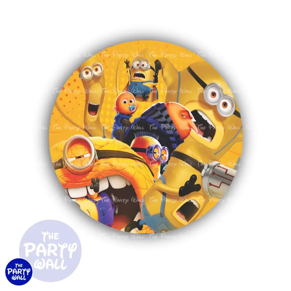 Minions - Funda para mampara circular Circular