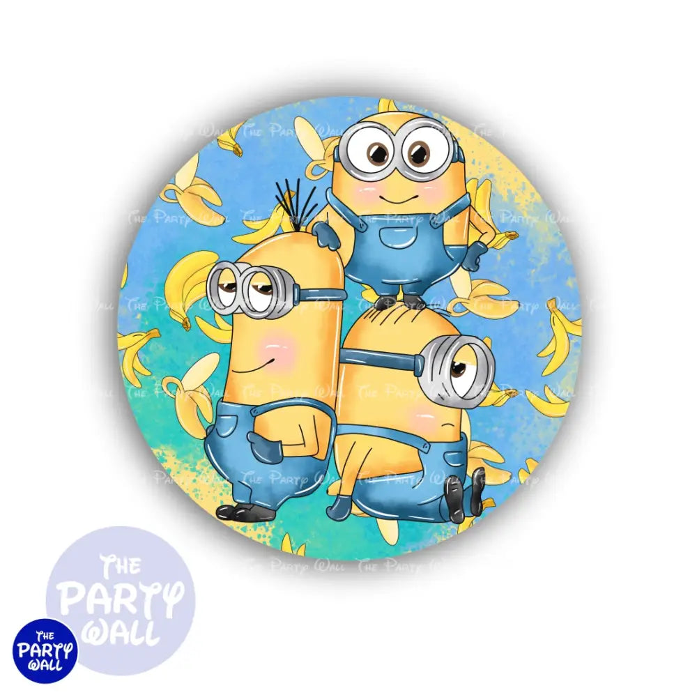 Minions - Funda para mampara circular Circular