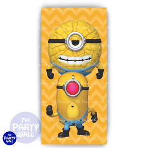 Minions - Funda para mampara cuadrada Mampara de punta redonda