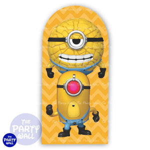 Minions - Funda para mampara cuadrada Mampara de punta redonda