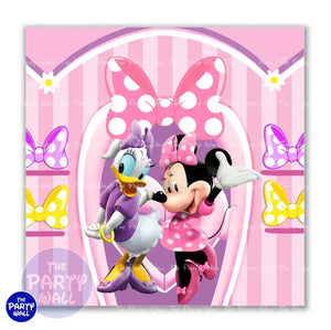 Minnie Mouse Boutique - Funda para mampara cuadrada o rectangular Cuadrado o Rectangular