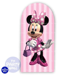 Minnie Mouse Boutique - Funda para mampara de punta redonda o rectangular Mampara de punta redonda