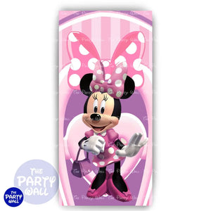 Minnie Mouse Boutique - Funda para mampara de punta redonda o rectangular Mampara de punta redonda