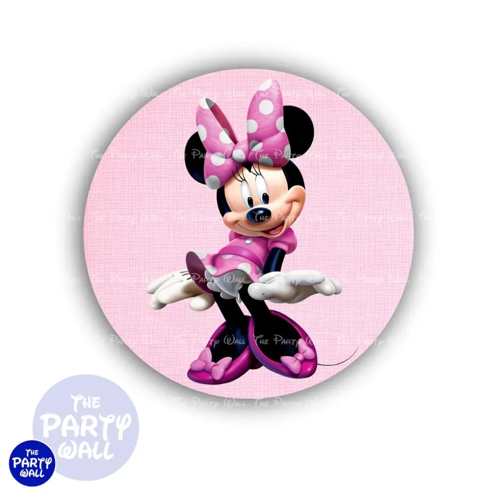 Minnie Mouse - Funda para mampara circular Circular