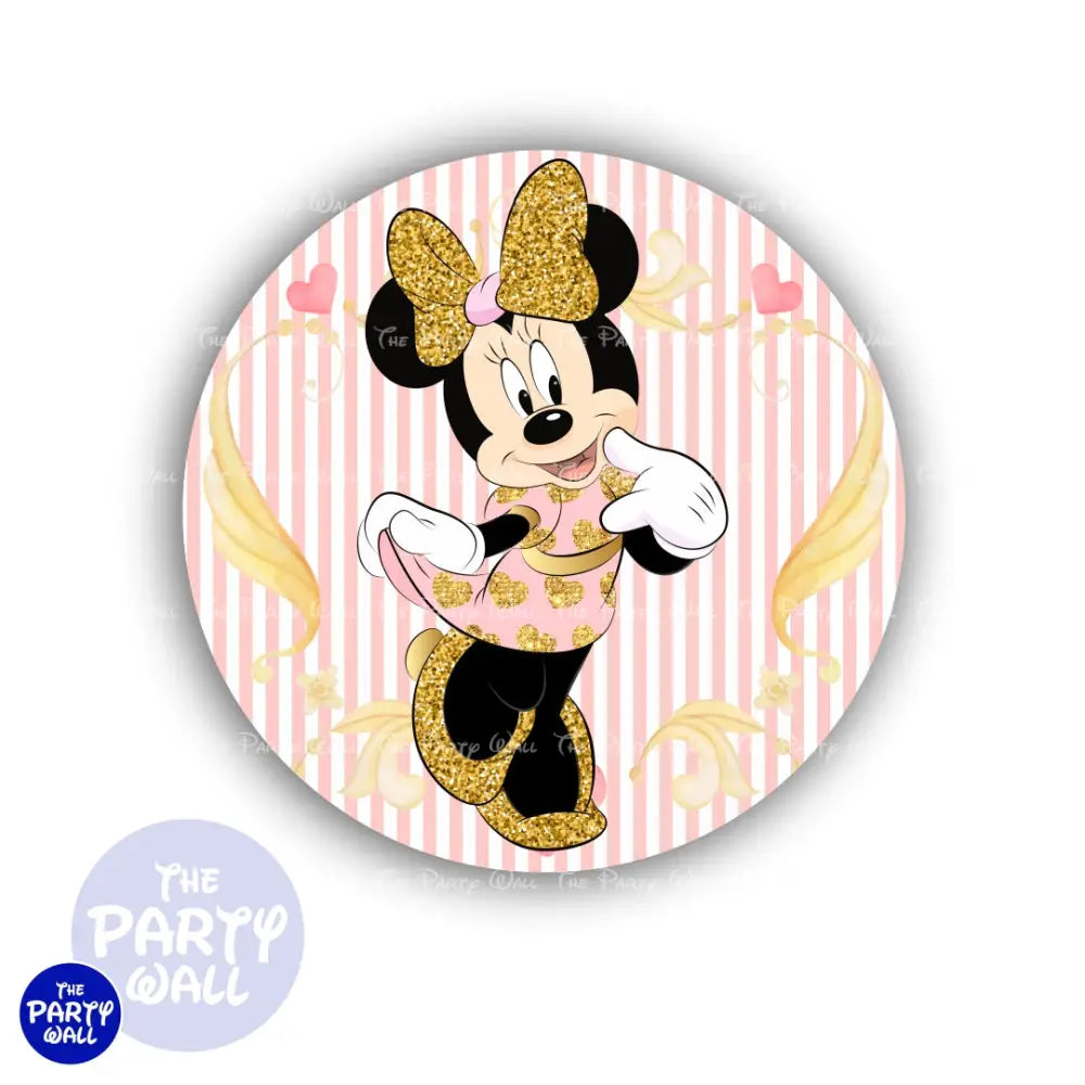 Minnie Mouse - Funda para mampara circular Circular
