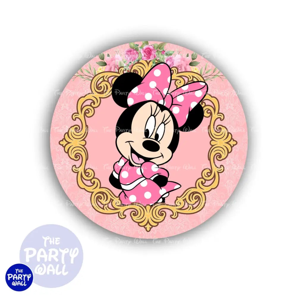 Minnie Mouse - Funda para mampara circular Circular