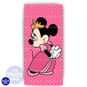 Minnie Mouse - Funda para mampara de punta redonda o rectangular Mampara de punta redonda