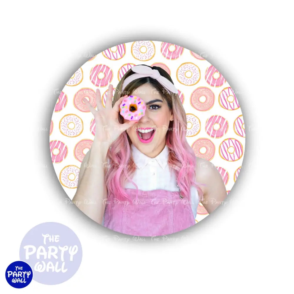 Mis Pastelitos - Funda para mampara circular Circular