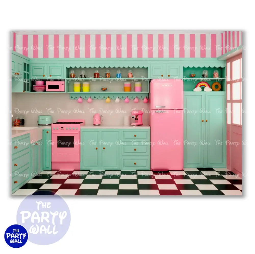 Mis Pastelitos - Funda para mampara cuadrada o rectangular Cuadrado o Rectangular