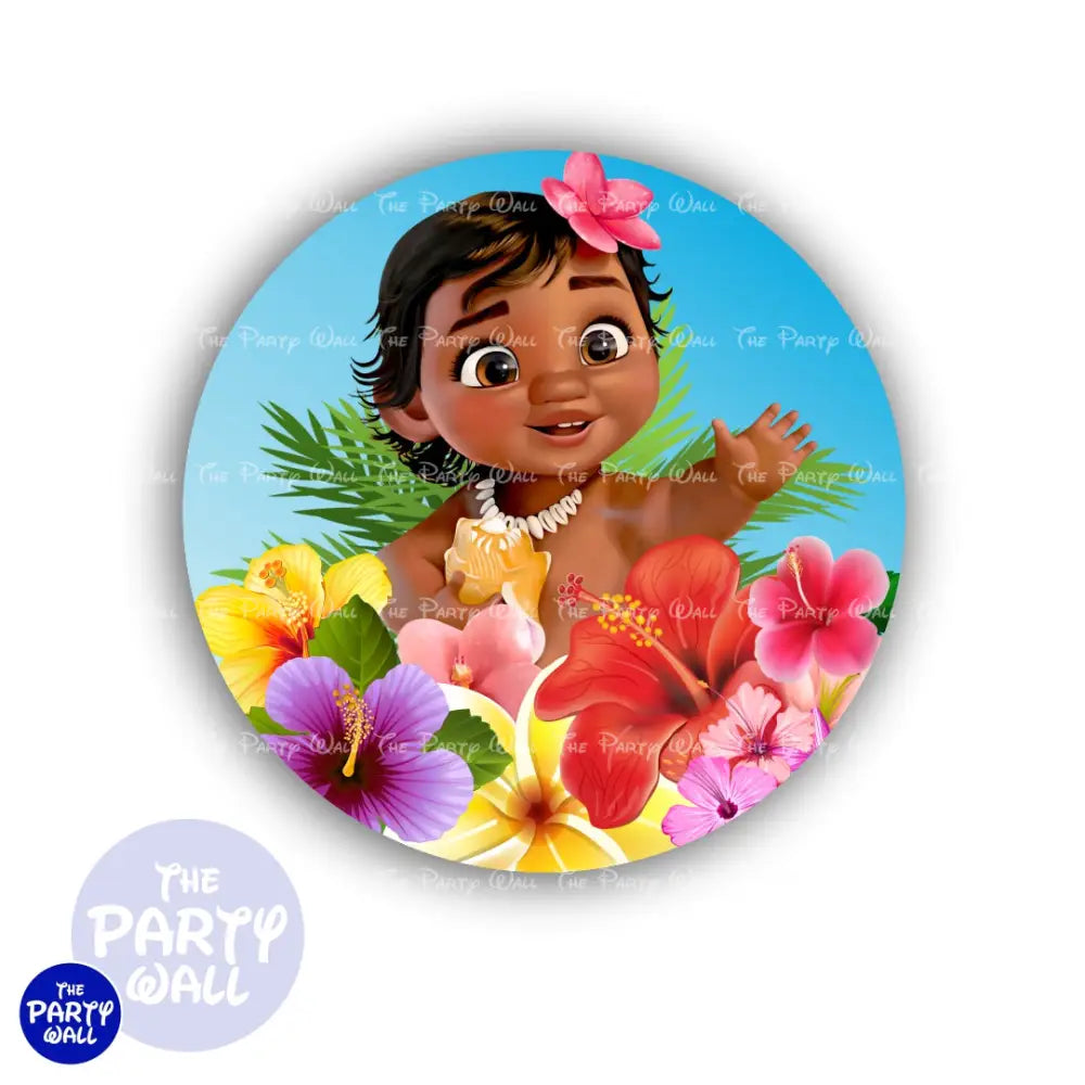 Moana - Funda para mampara circular Circular