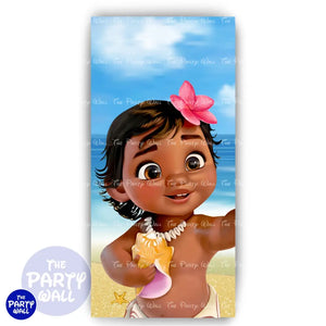 Moana - Funda para mampara de punta redonda o rectangular Mampara de punta redonda