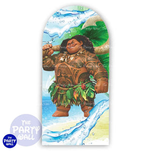 Moana - Funda para mampara de punta redonda o rectangular Mampara de punta redonda