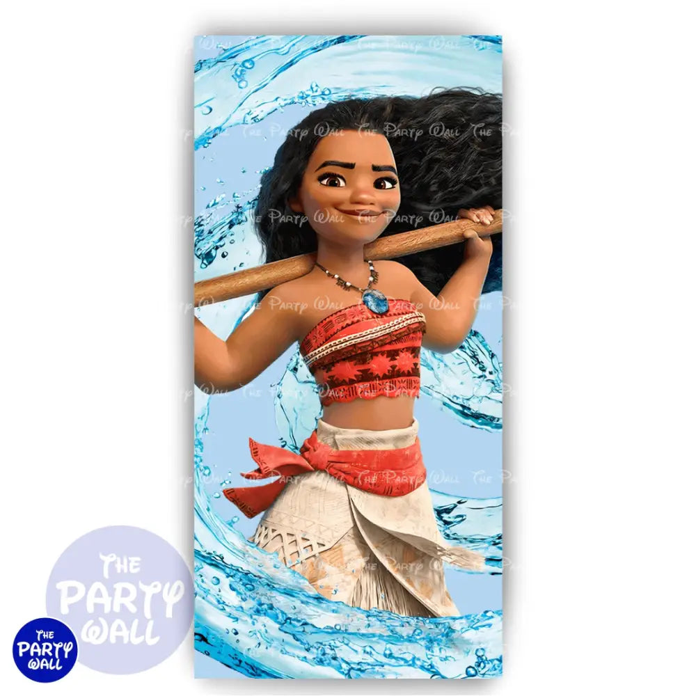 Moana - Funda para mampara de punta redonda o rectangular Mampara de punta redonda