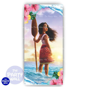 Moana - Funda para mampara de punta redonda o rectangular Mampara de punta redonda