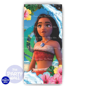 Moana - Funda para mampara de punta redonda o rectangular Mampara de punta redonda