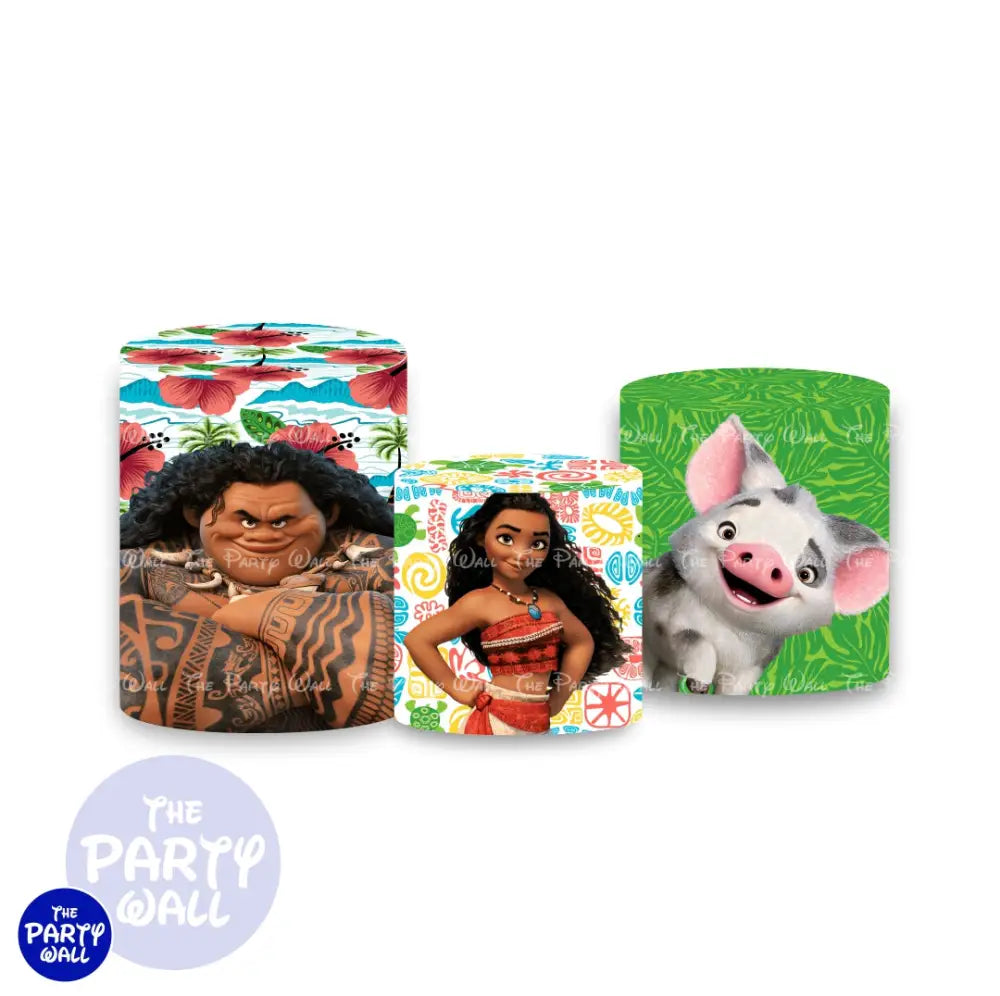 Moana - Fundas para cilindros Cilindros