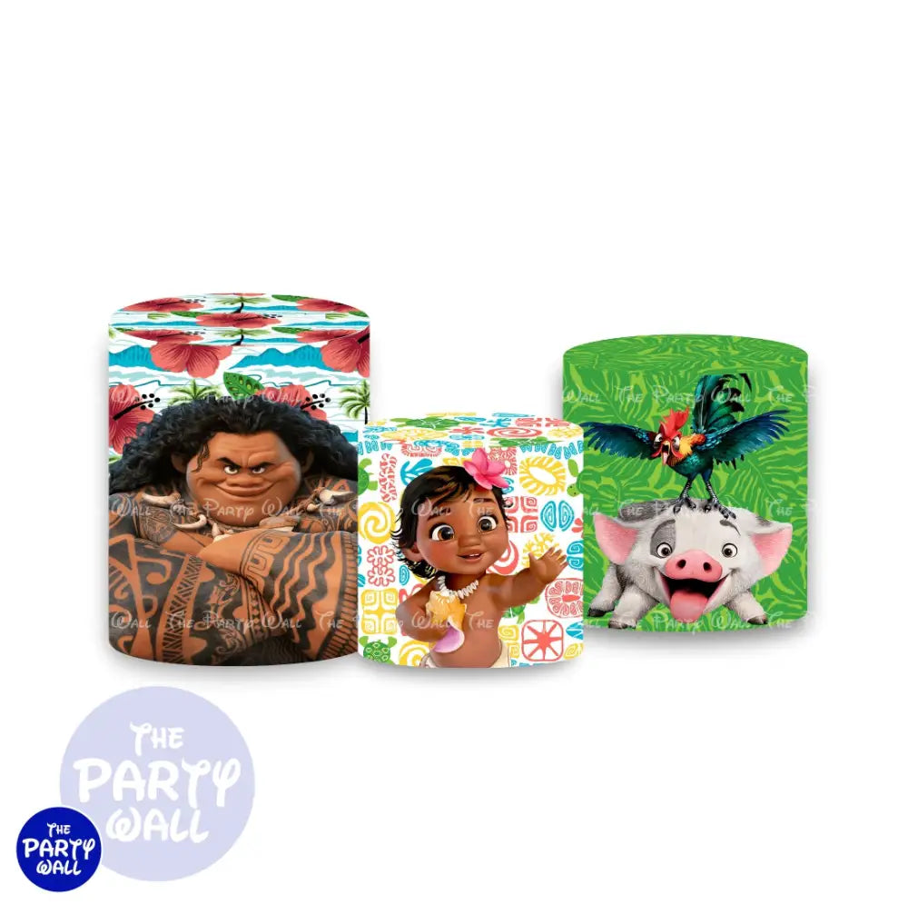 Moana - Fundas para cilindros Cilindros