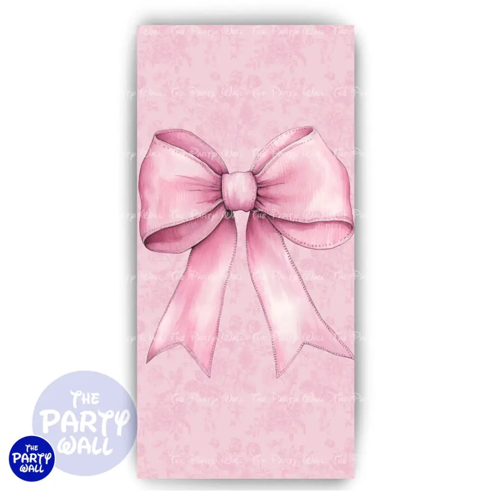 Moño - Funda para mampara de punta redonda o rectangular Mampara de punta redonda