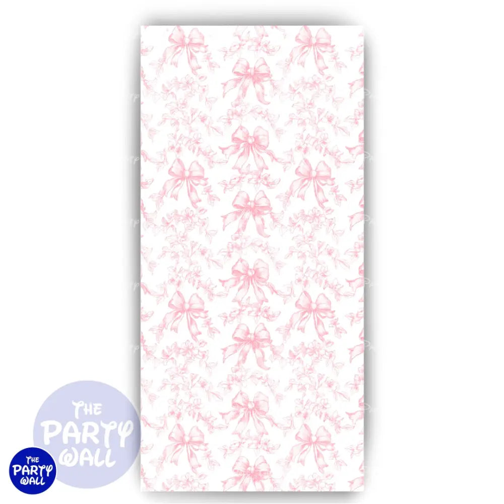 Moño - Funda para mampara de punta redonda o rectangular Mampara de punta redonda