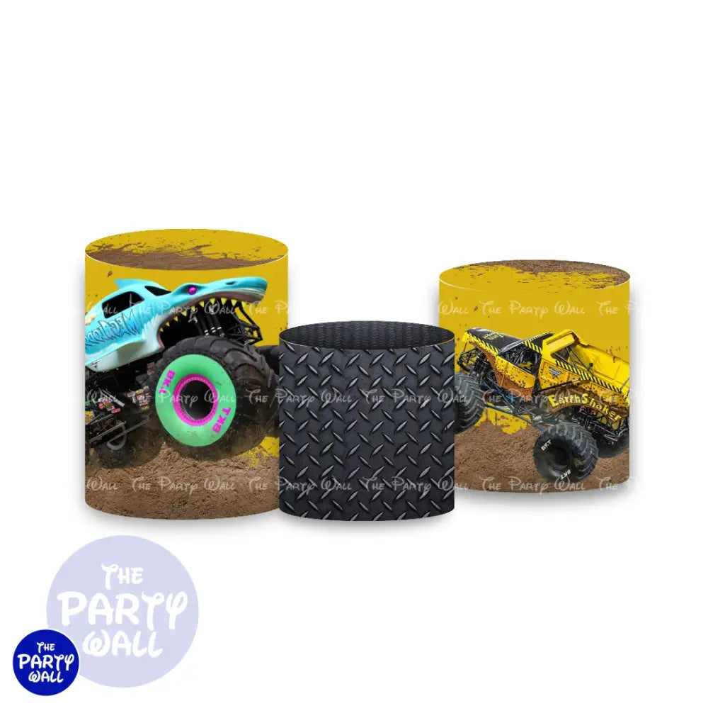 Monster Jam - Fundas para cilindros Cilindros