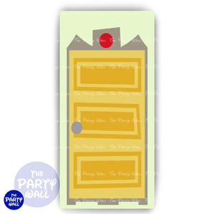 Monsters Inc - Funda para mampara de punta redonda o rectangular Mampara de punta redonda