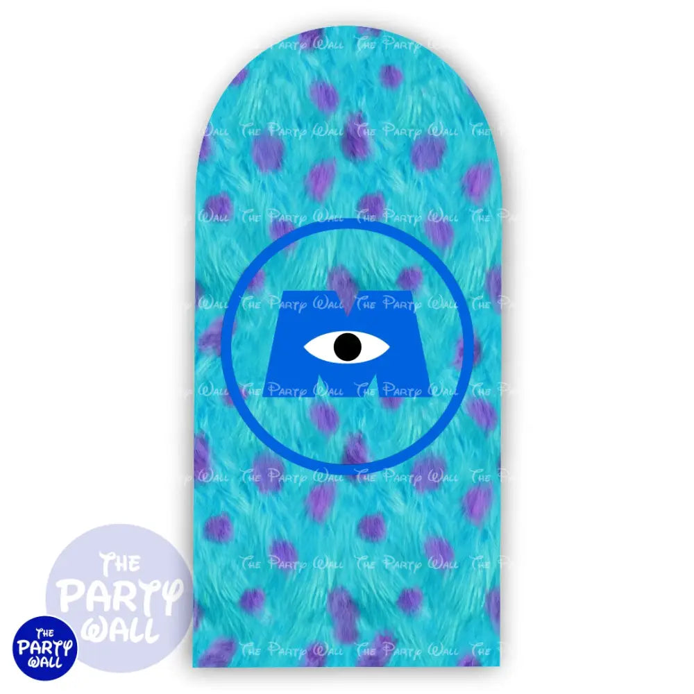 Monsters Inc - Funda para mampara de punta redonda o rectangular Mampara de punta redonda