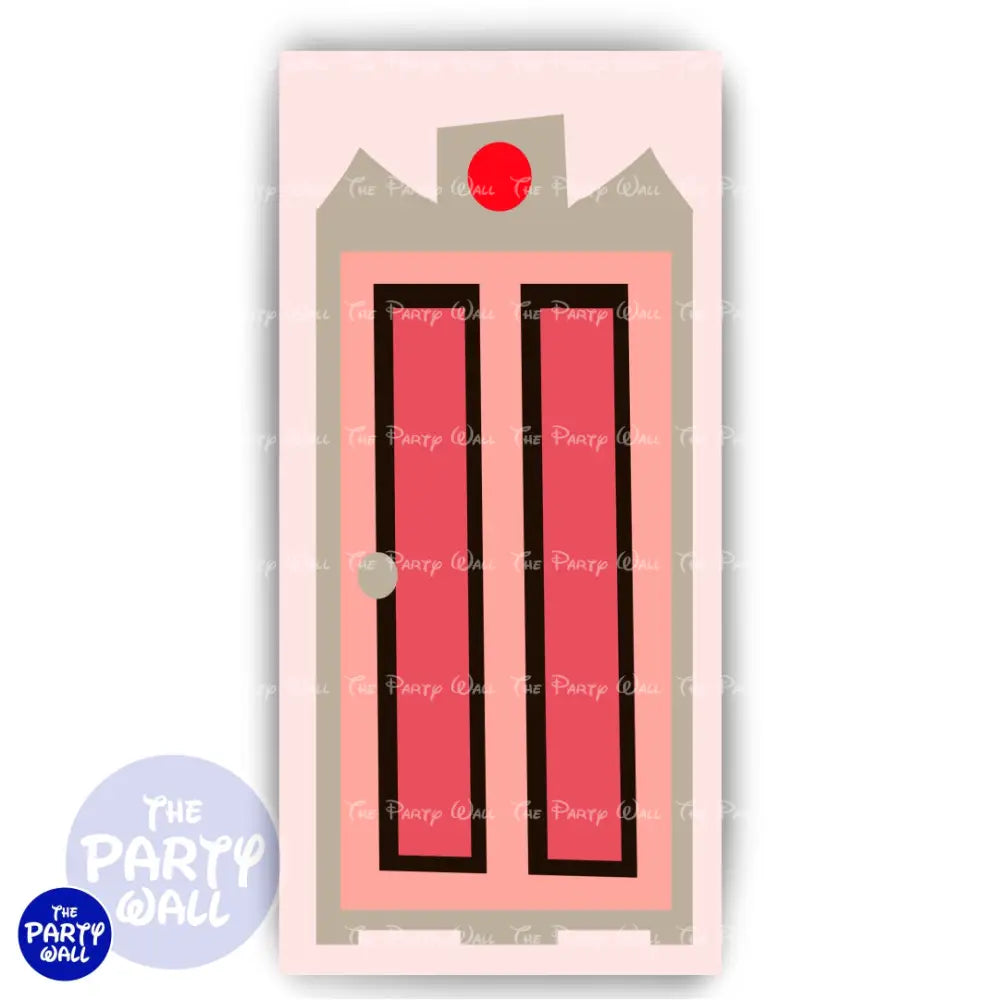 Monsters Inc - Funda para mampara de punta redonda o rectangular Mampara de punta redonda