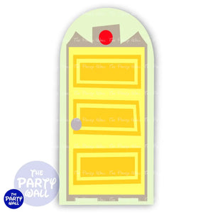 Monsters Inc - Funda para mampara de punta redonda o rectangular Mampara de punta redonda