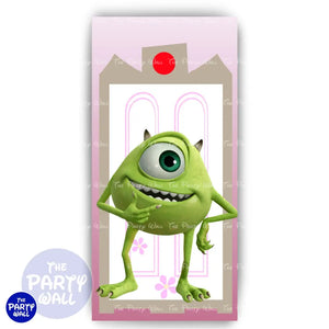 Monsters Inc - Funda para mampara de punta redonda o rectangular Mampara de punta redonda