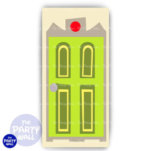 Monsters Inc - Funda para mampara de punta redonda o rectangular Mampara de punta redonda