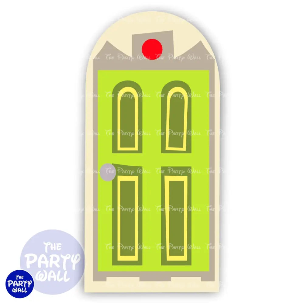 Monsters Inc - Funda para mampara de punta redonda o rectangular Mampara de punta redonda