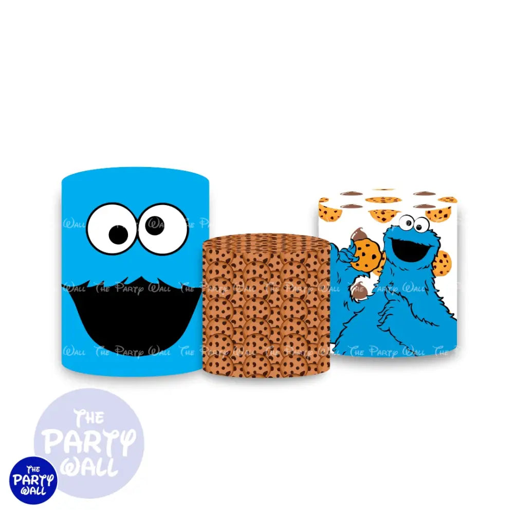 Monstruo Come Galleta - Fundas para cilindros Cilindros