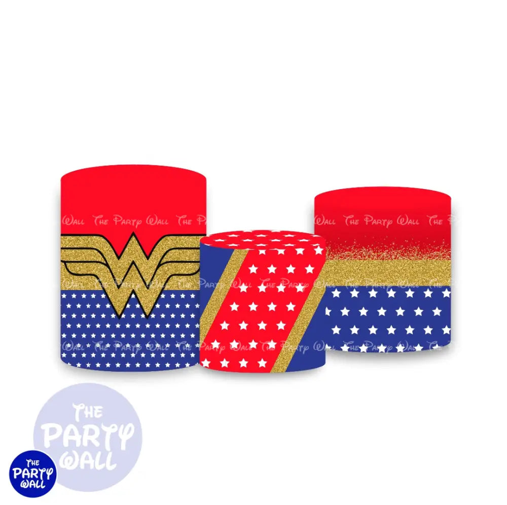 Mujer Maravilla - Fundas para cilindros Cilindros