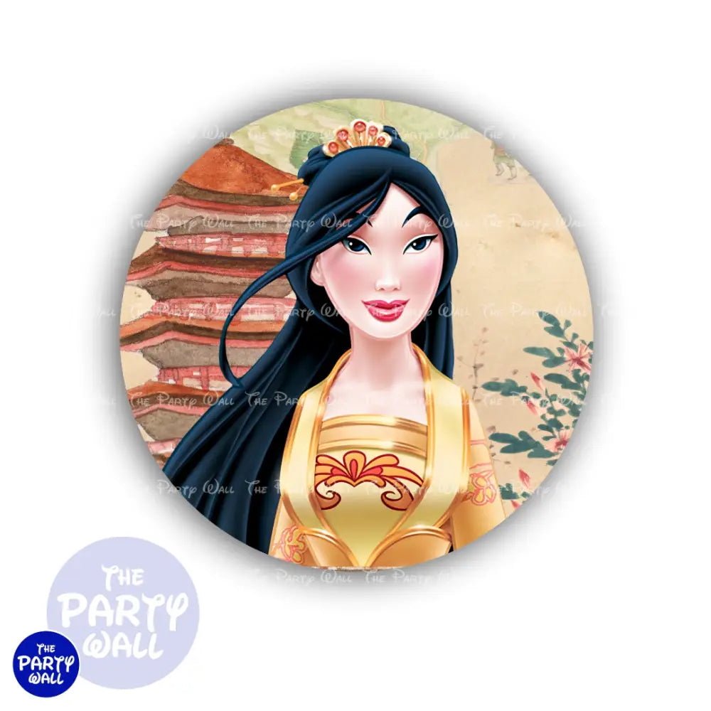 Mulan - Funda para mampara circular Circular