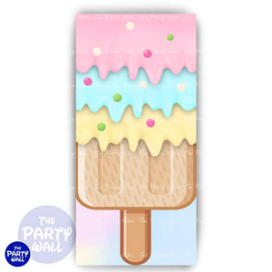 Mundo de Caramelo - Funda para mampara de punta redonda o rectangular Mampara de punta redonda