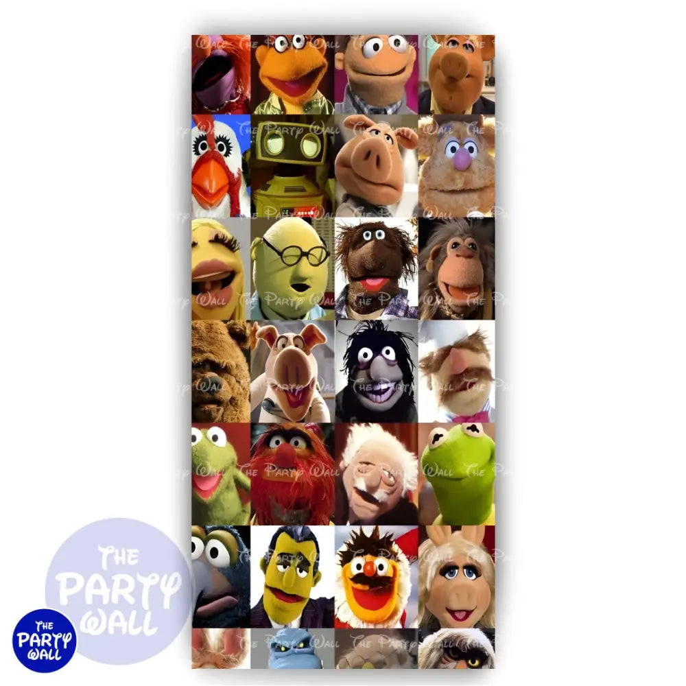 Muppets Funda para mampara de punta redonda o rectangular Mampara de punta redonda