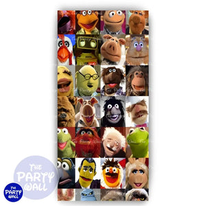 Muppets Funda para mampara de punta redonda o rectangular Mampara de punta redonda