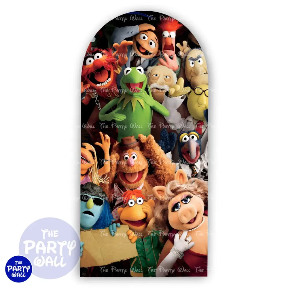 Muppets Funda para mampara de punta redonda o rectangular Mampara de punta redonda