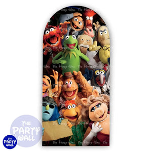 Muppets Funda para mampara de punta redonda o rectangular Mampara de punta redonda