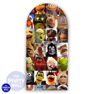 Muppets Funda para mampara de punta redonda o rectangular Mampara de punta redonda