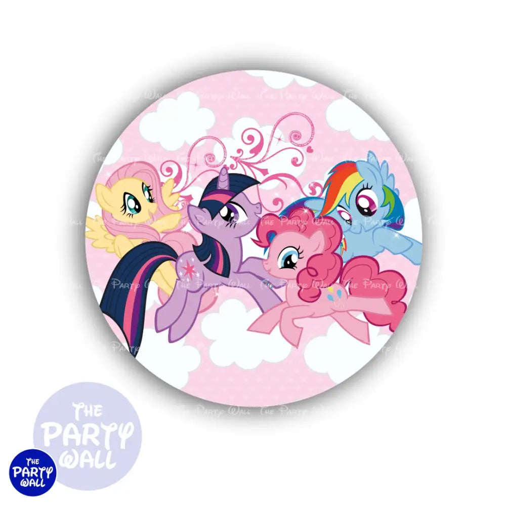 My Little Pony - Funda para mampara circular Circular