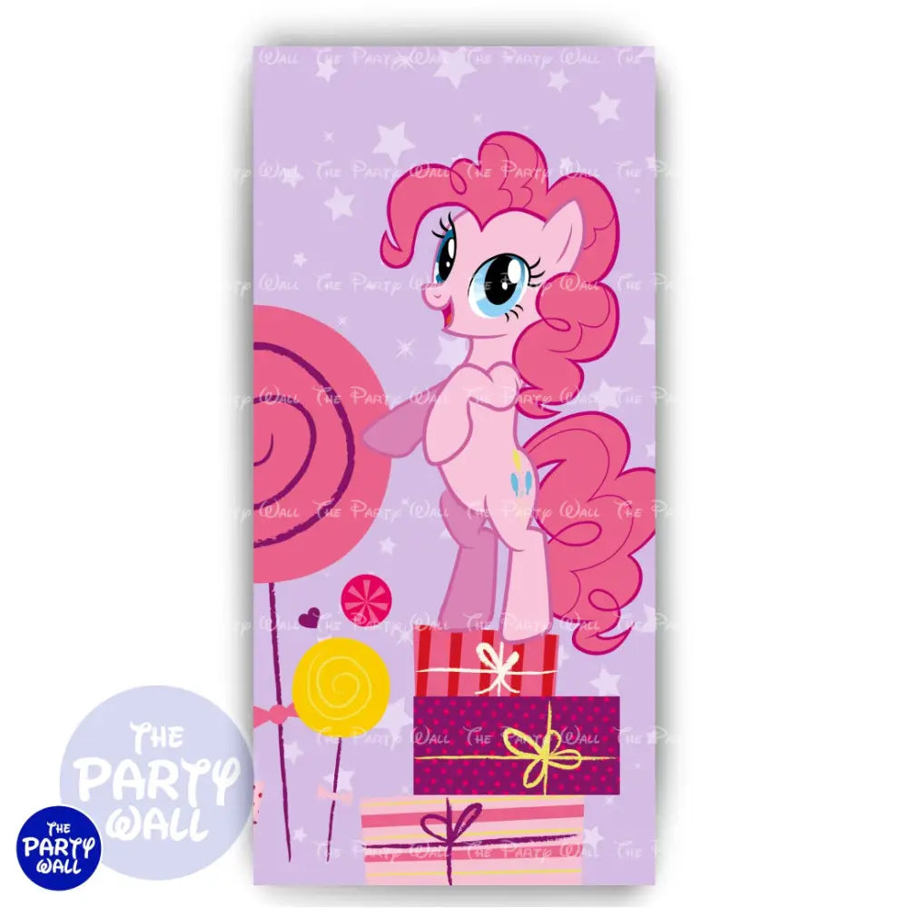 My Little Pony - Funda para mampara de punta redonda o rectangular Mampara de punta redonda