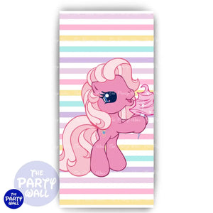My Little Pony - Funda para mampara de punta redonda o rectangular Mampara de punta redonda