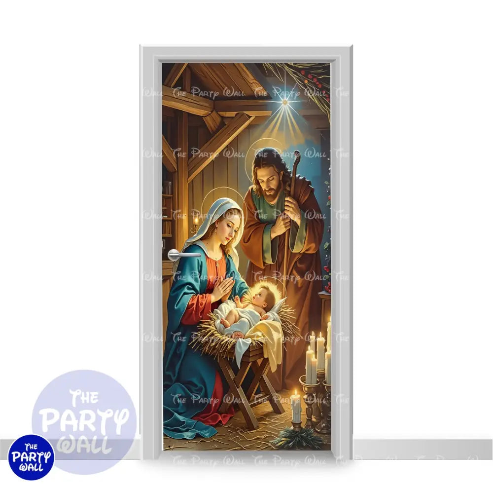 Nacimiento - Funda para puerta Funda puerta