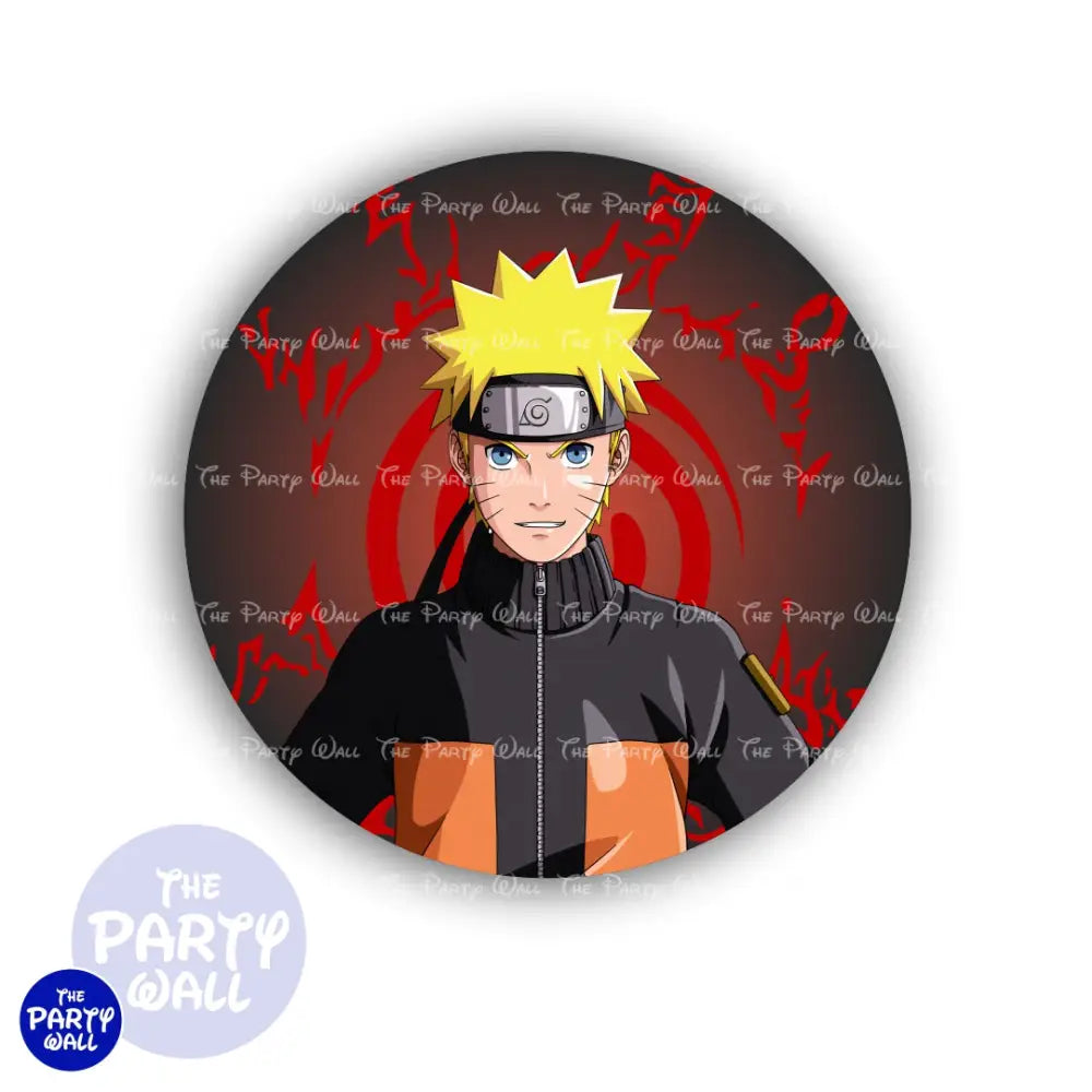 Naruto - Funda para mampara circular Circular