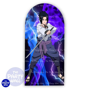 Naruto Funda para mampara de punta redonda o rectangular Mampara de punta redonda