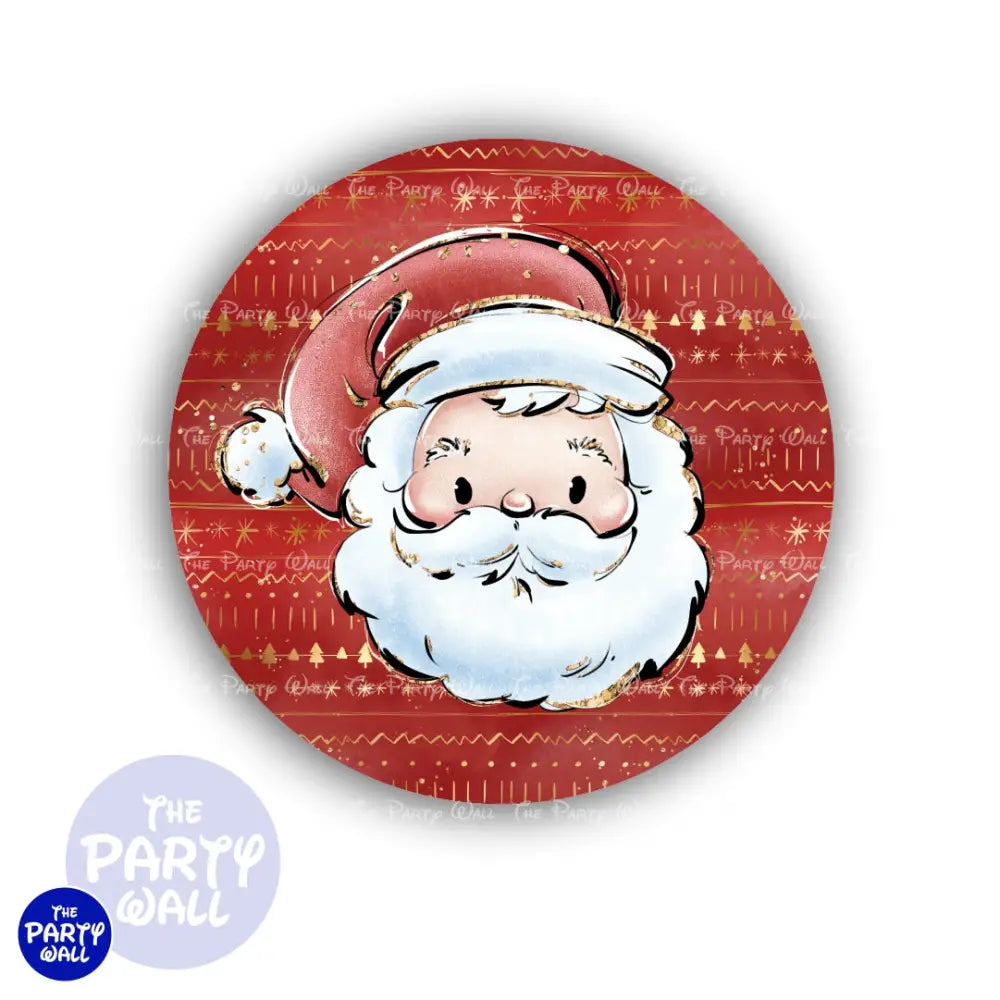 Navidad - Funda para mampara circular Circular