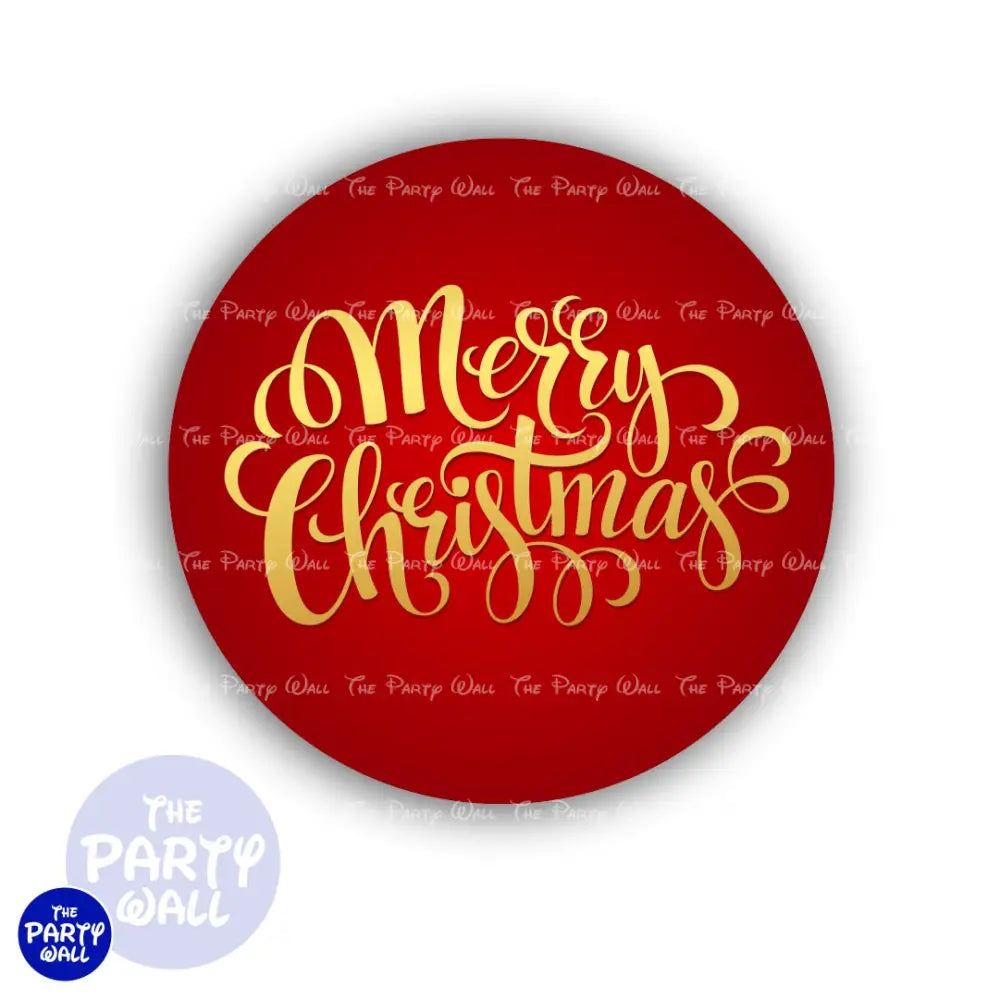 Navidad - Funda para mampara circular Circular