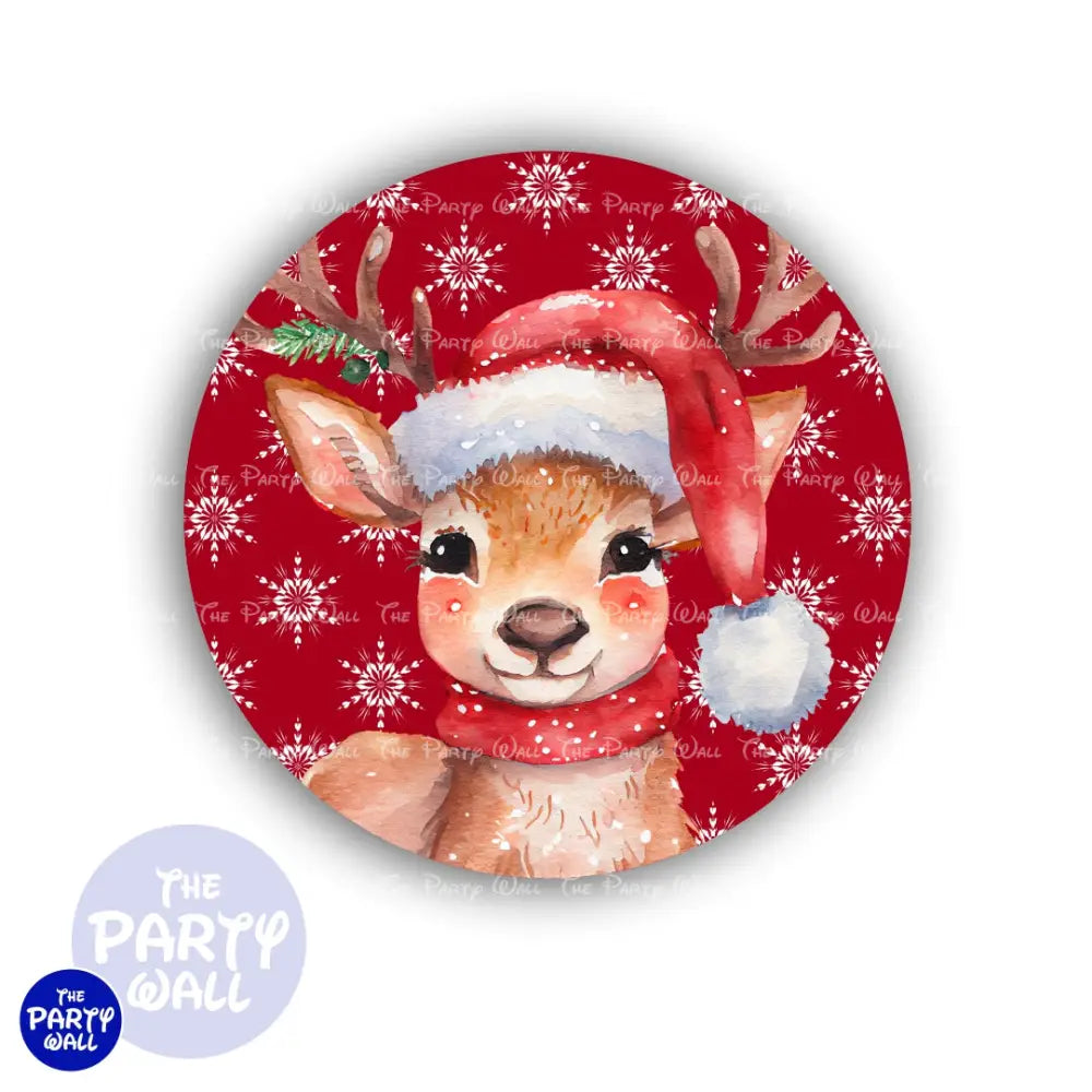 Navidad - Funda para mampara circular Circular